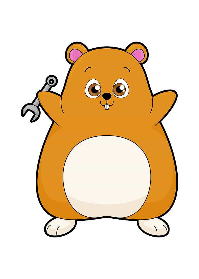 Hamster Mechanic Wrench