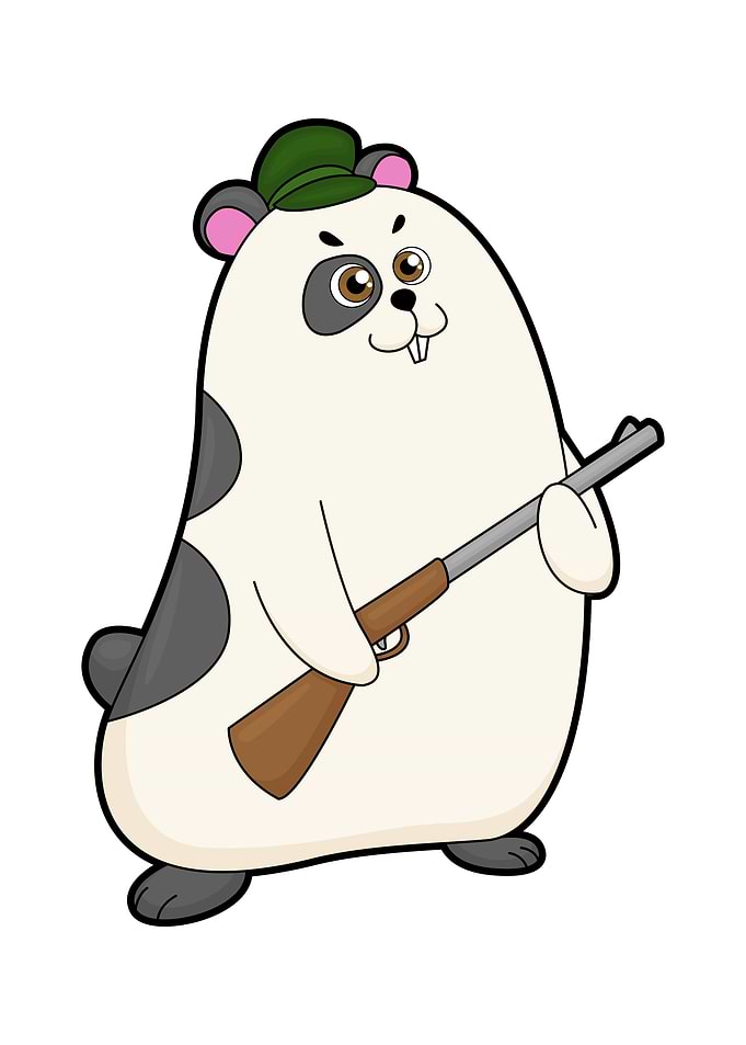 Hamster Hunter Gun