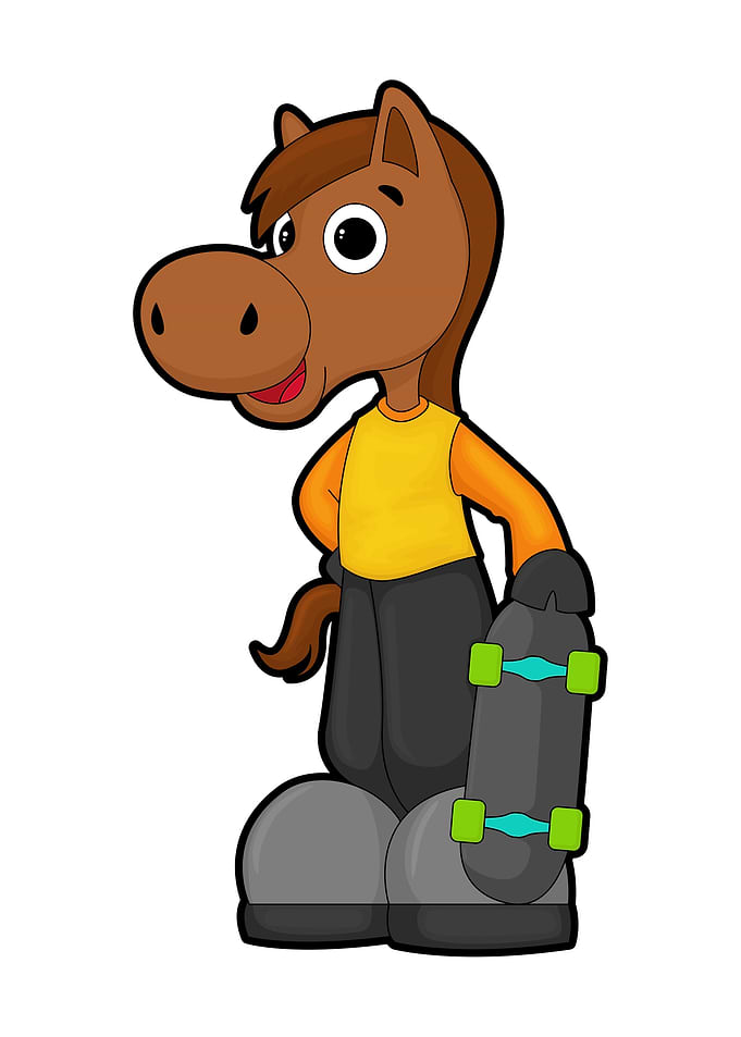 Horse Skater Skateboard