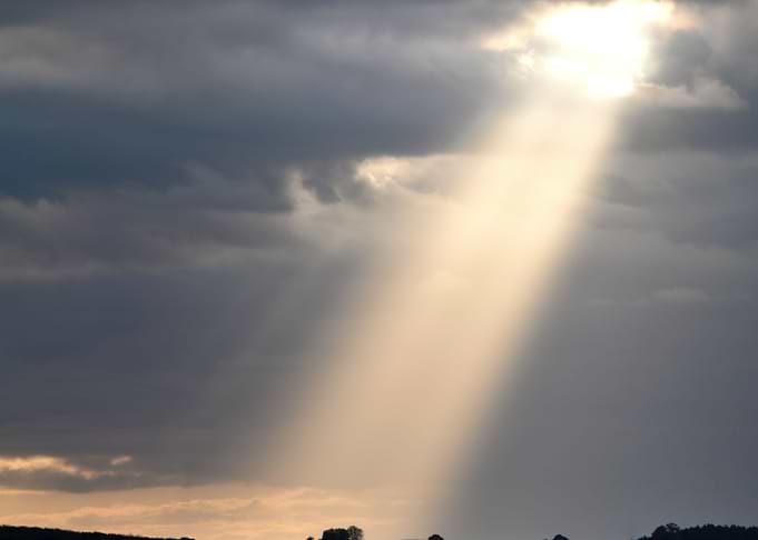 Ray of sunlight