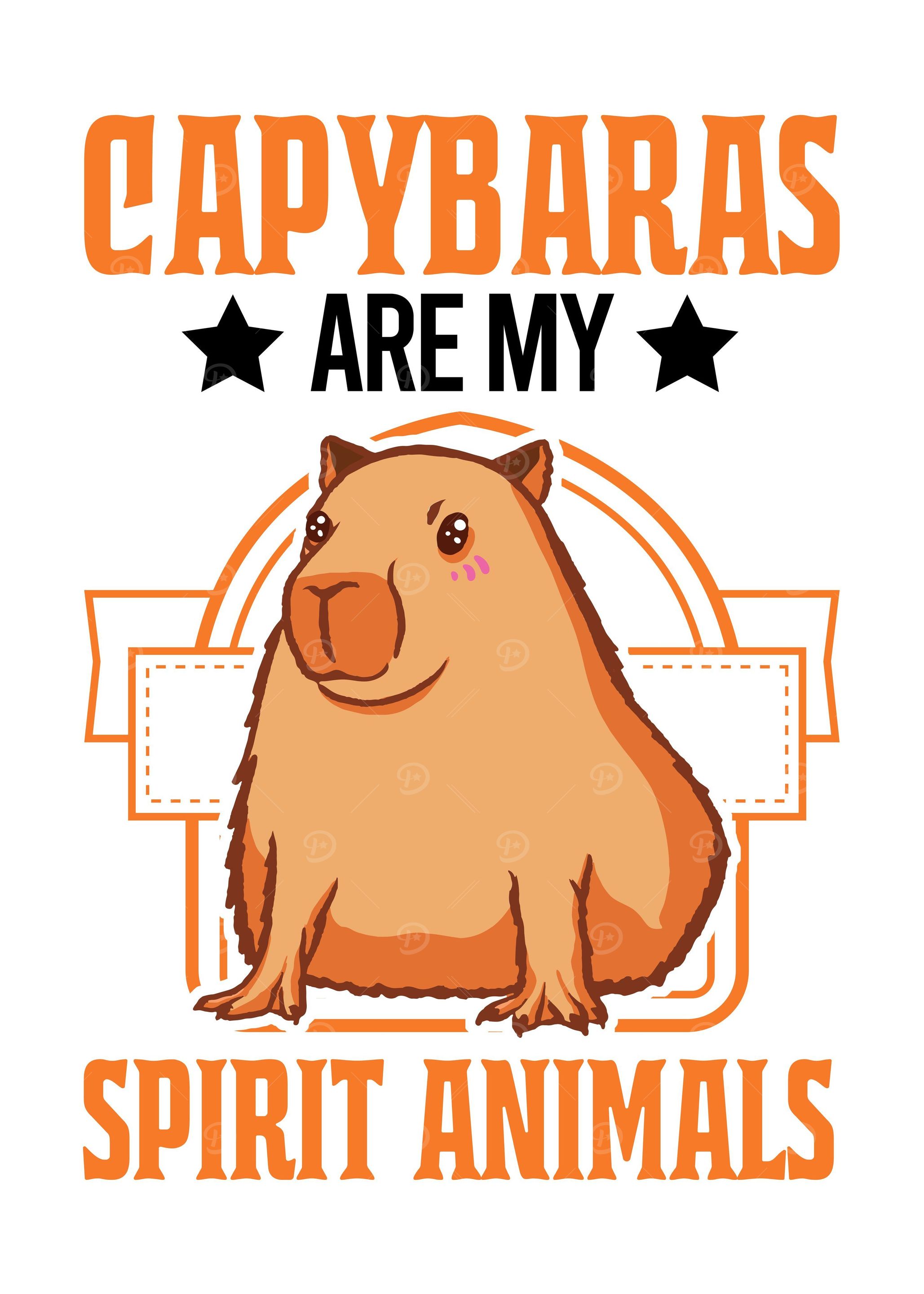 Capybaras Are My Spirit