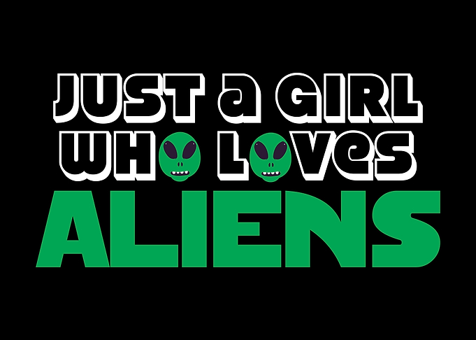 Alien Girl Joke Girls