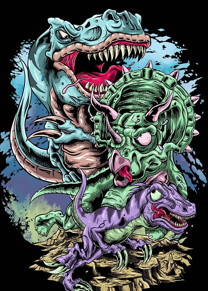 Trex Dinosaurs Dino Animal