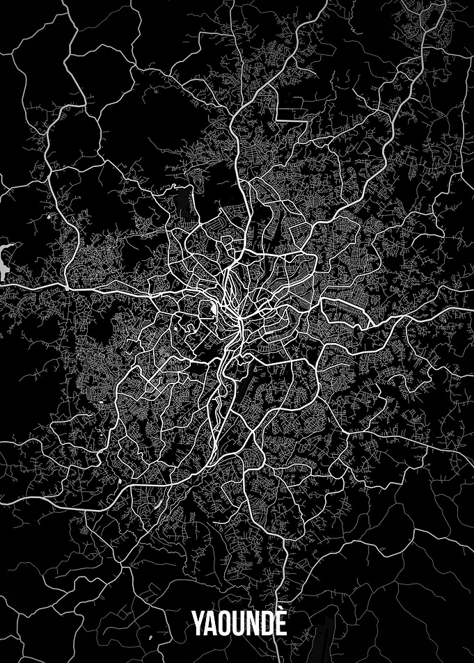 Yaounde dark map