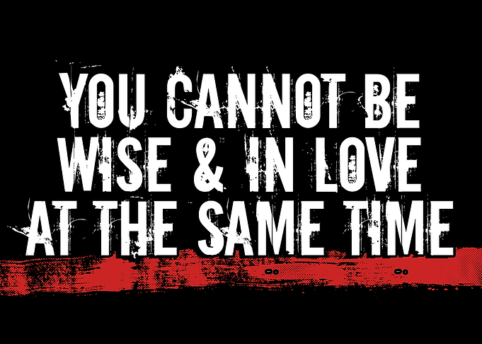 You Cannot Be Wise