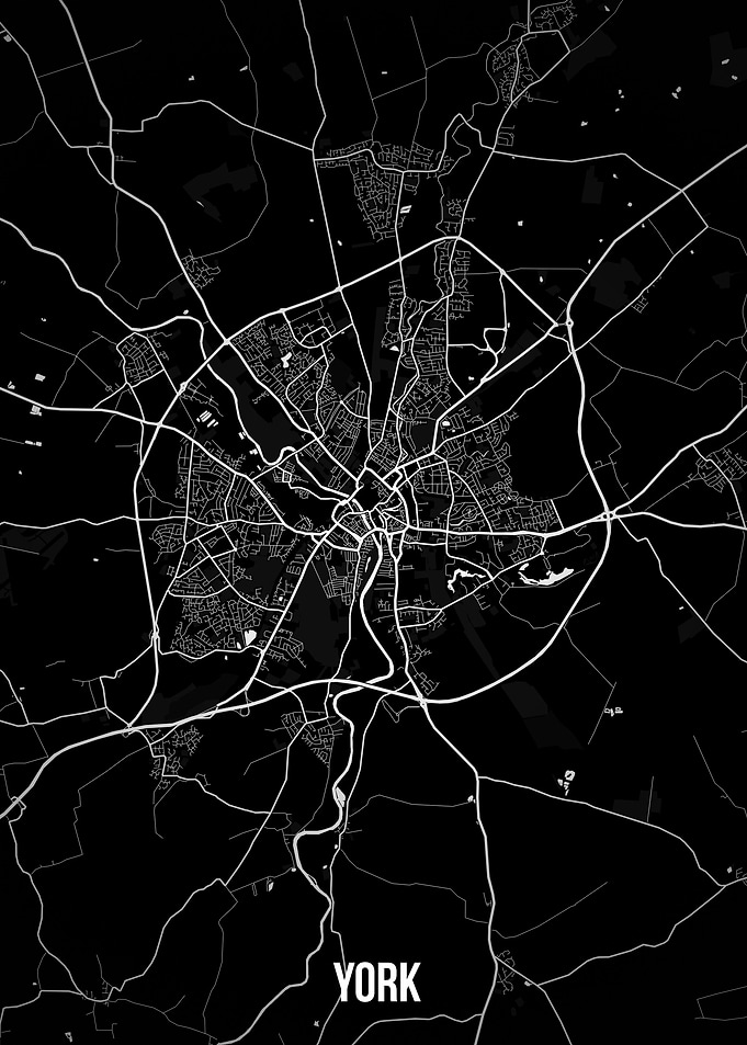 York dark map