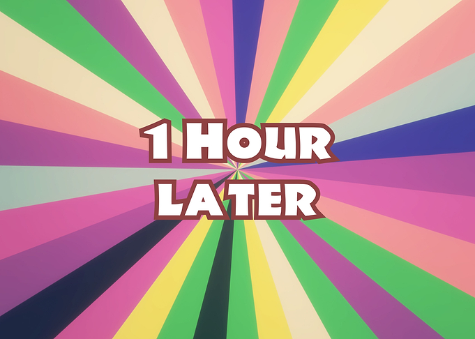 Time card 1 hour later