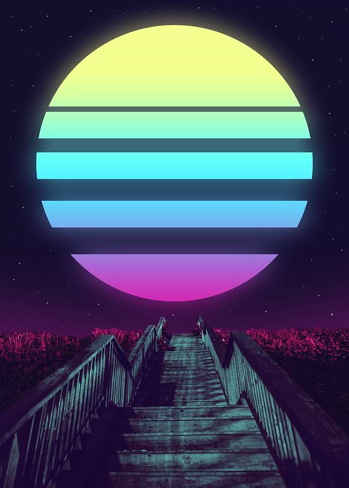 STAIR TO SYNTHWAVE