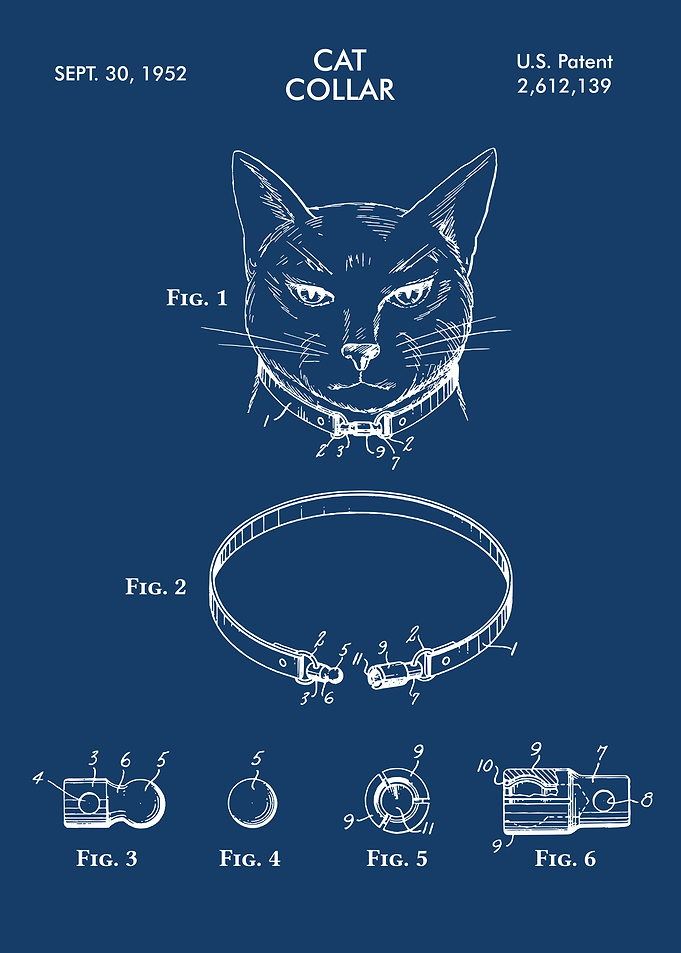 CAT COLLAR BLUEPRINT