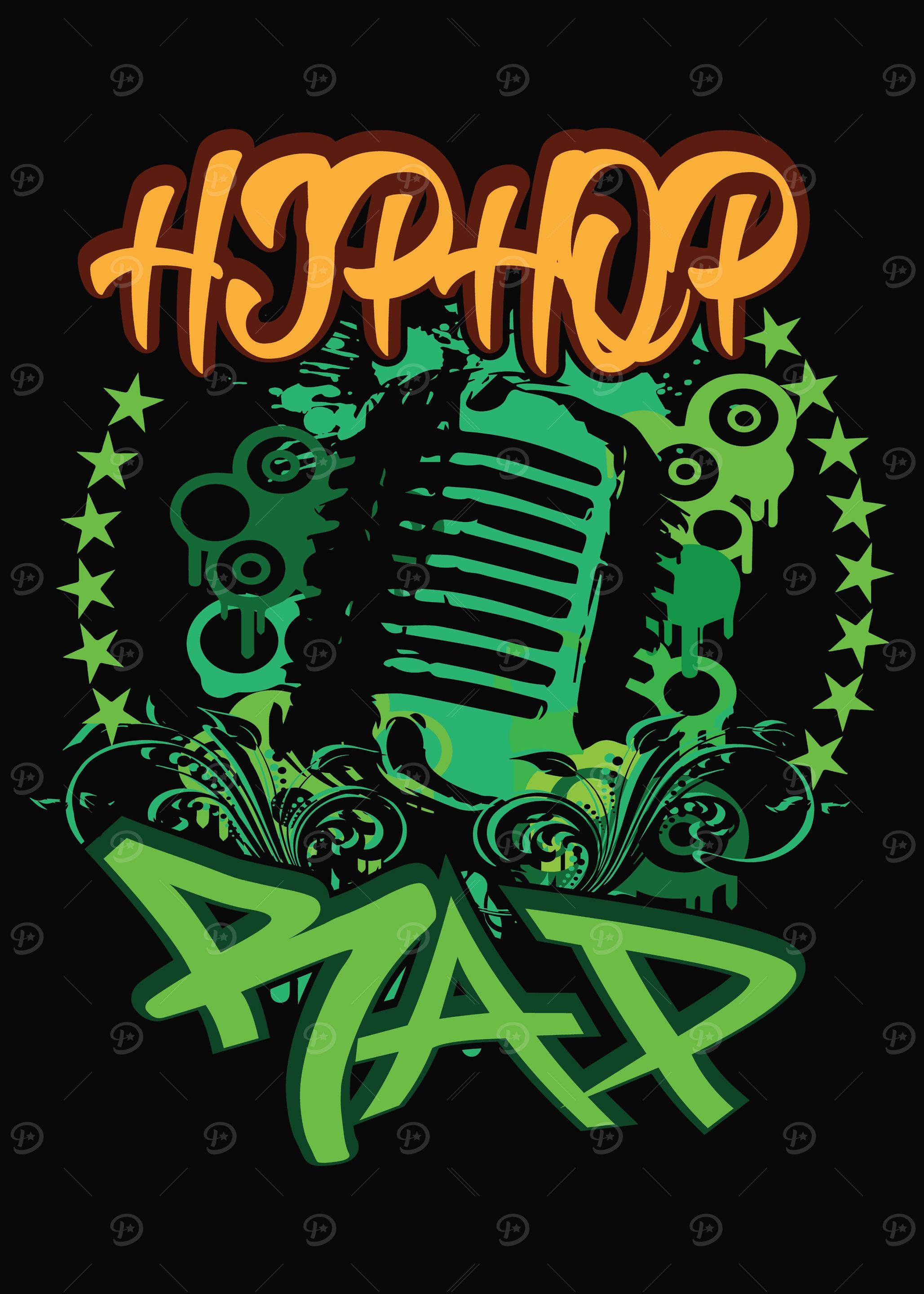 Hip Hop Rap Graffiti