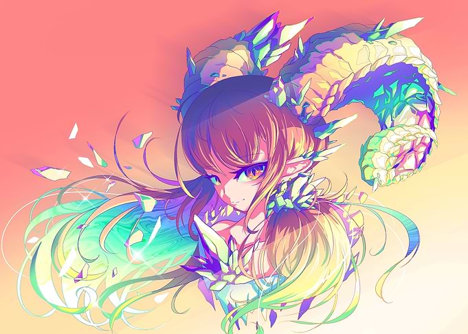 Girl Collorart