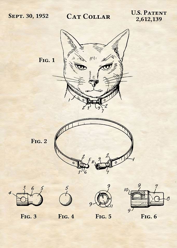 CAT COLLAR VINTAGE