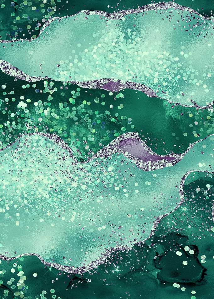 Emerald Glitter Agate 02