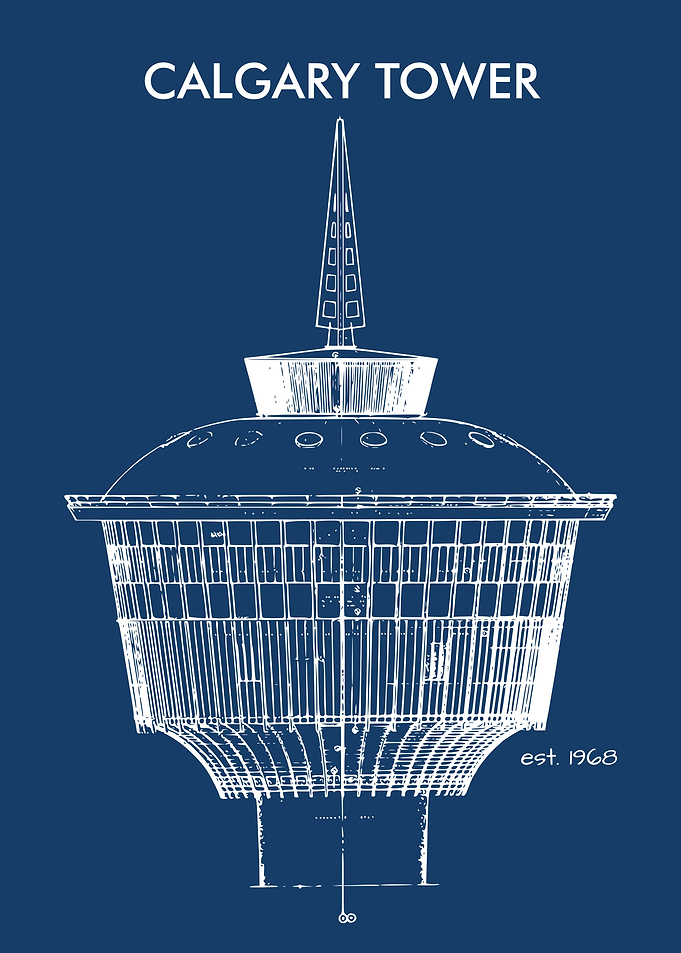 CALGARY TOWER BLUEPRINT