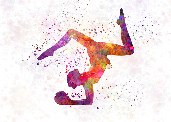 Rhythmic Gymnastics woman