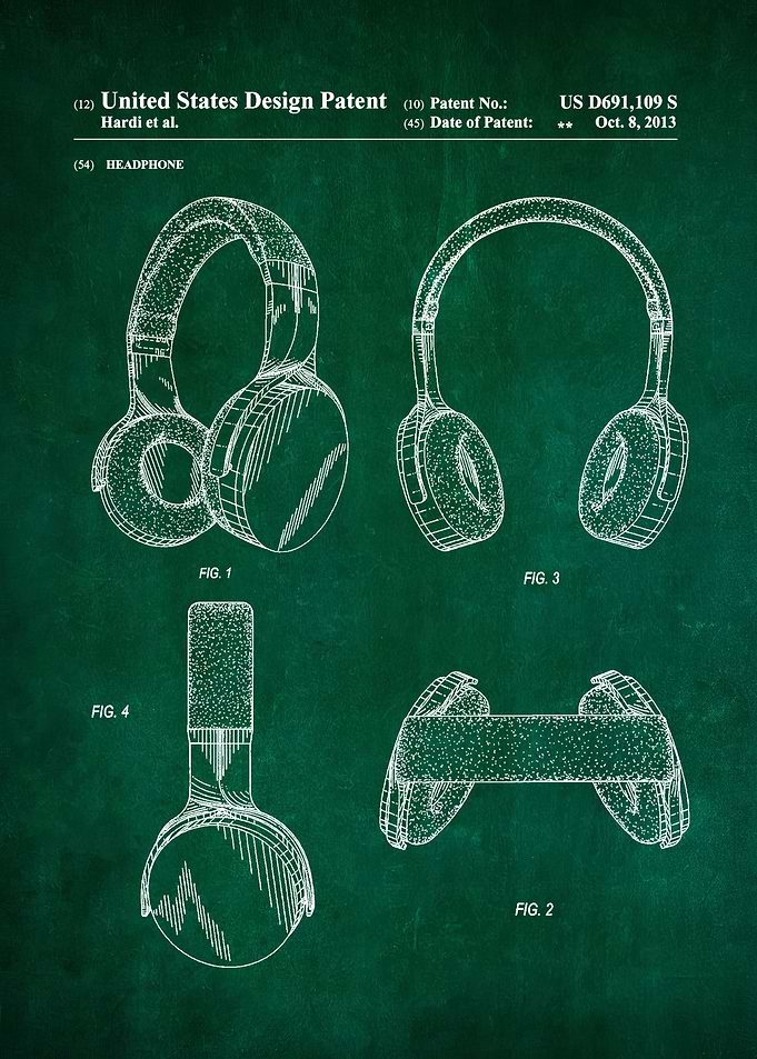55 Headphone Patent
