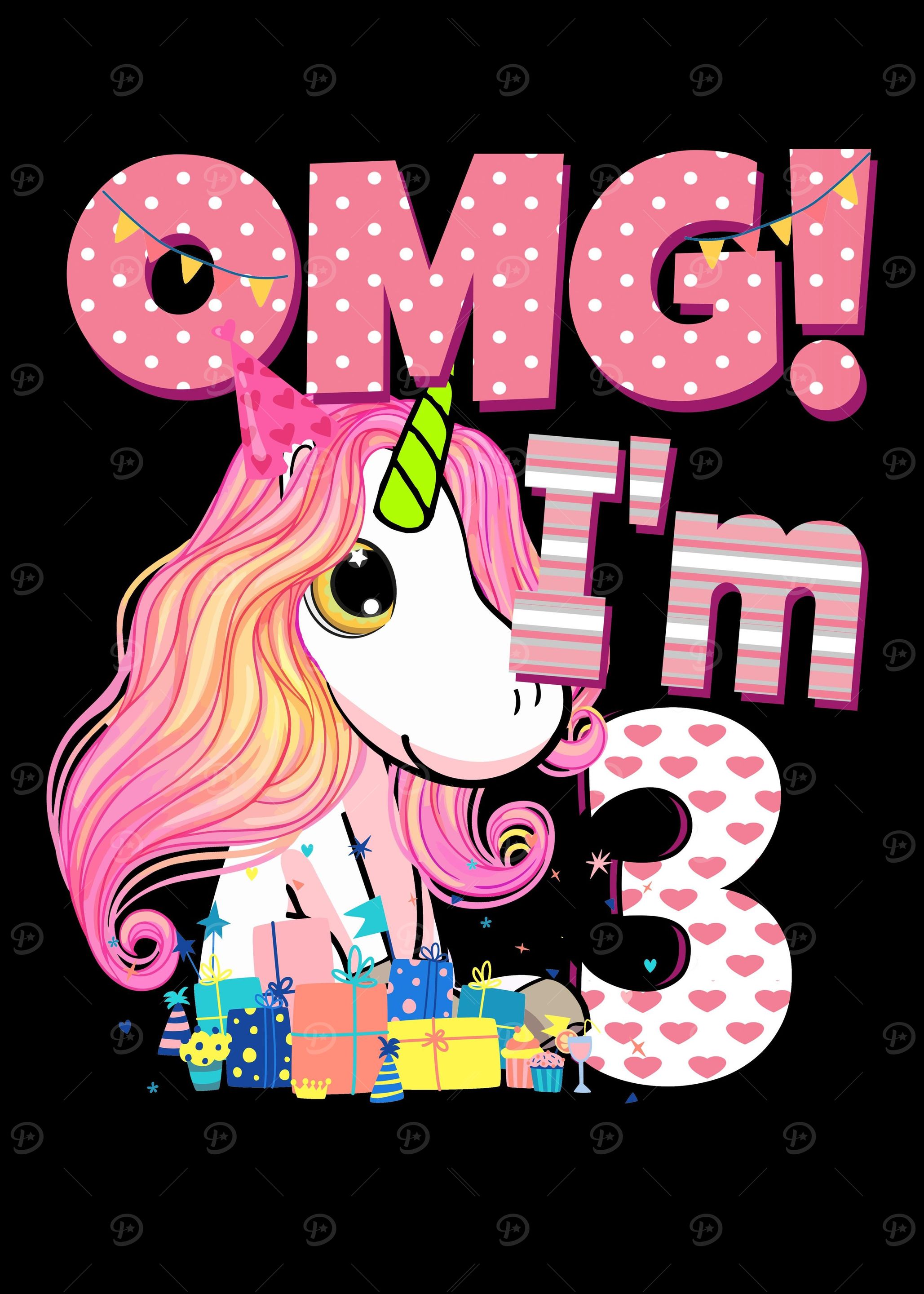 3 Unicorn gift