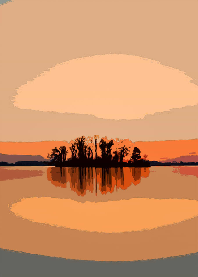 Sunset View Landscape