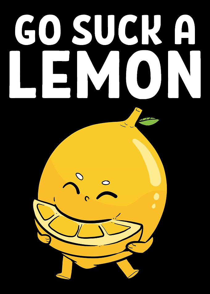 Suck a lemon Alcoholic Gif