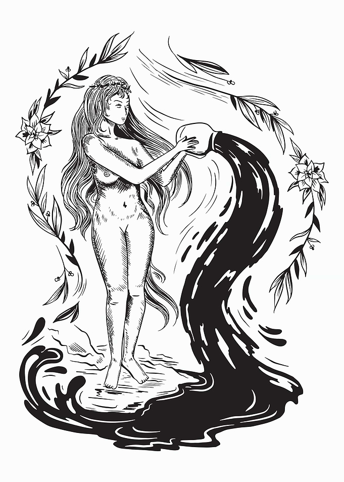 Dark Art Mermaid