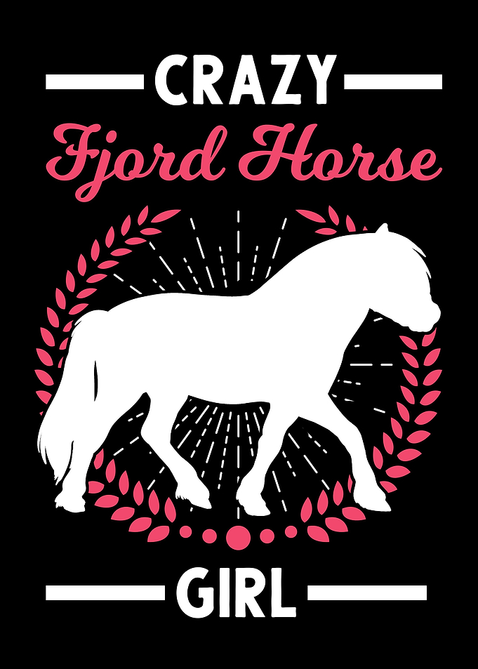 Crazy Fjord Horse Girl