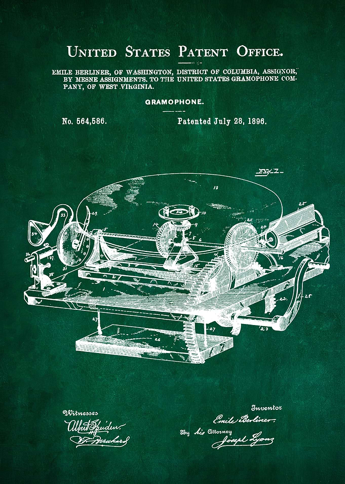 52 Gramophone Patent