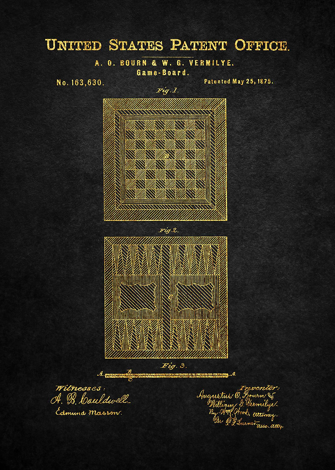 37 Game Board Patent