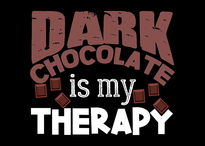 Dark Chocolate Saying Joke