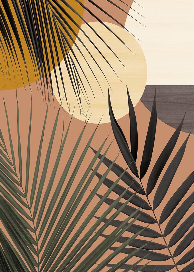Tropical Palm Oasis 1