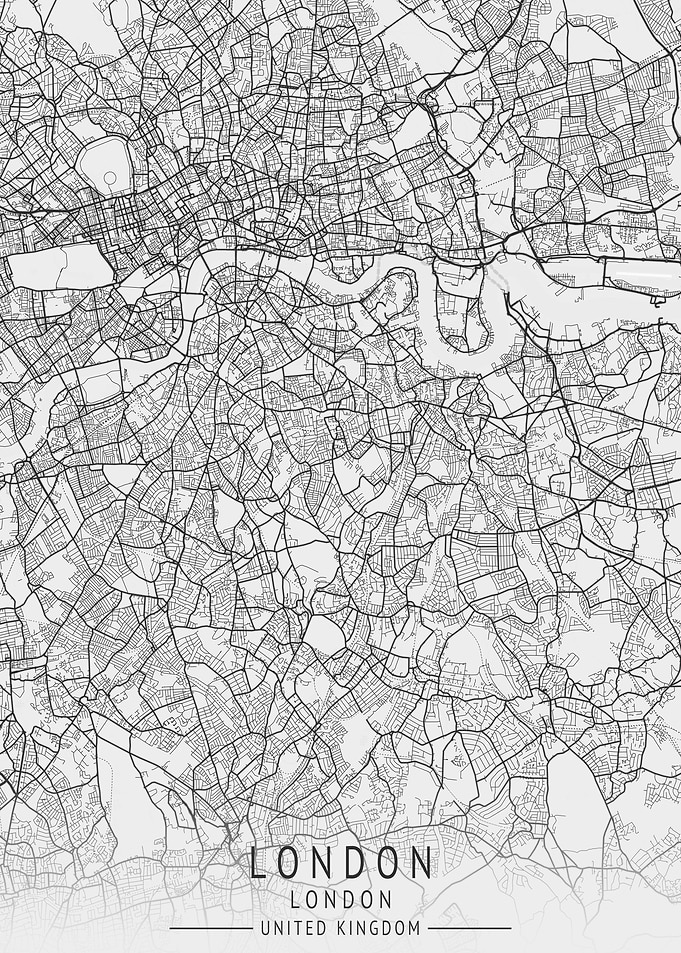 London UK City Map