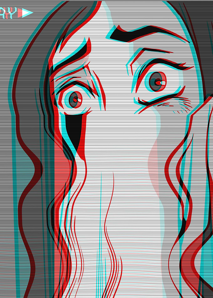Sad Anime Girl Vaporwave
