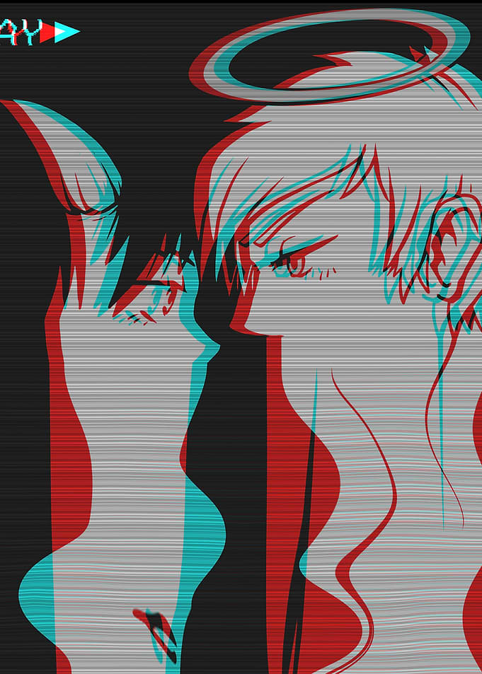 Sad Anime Vaporwave