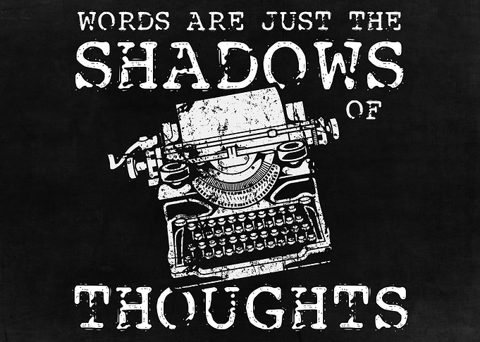 Retro Typewriter quote