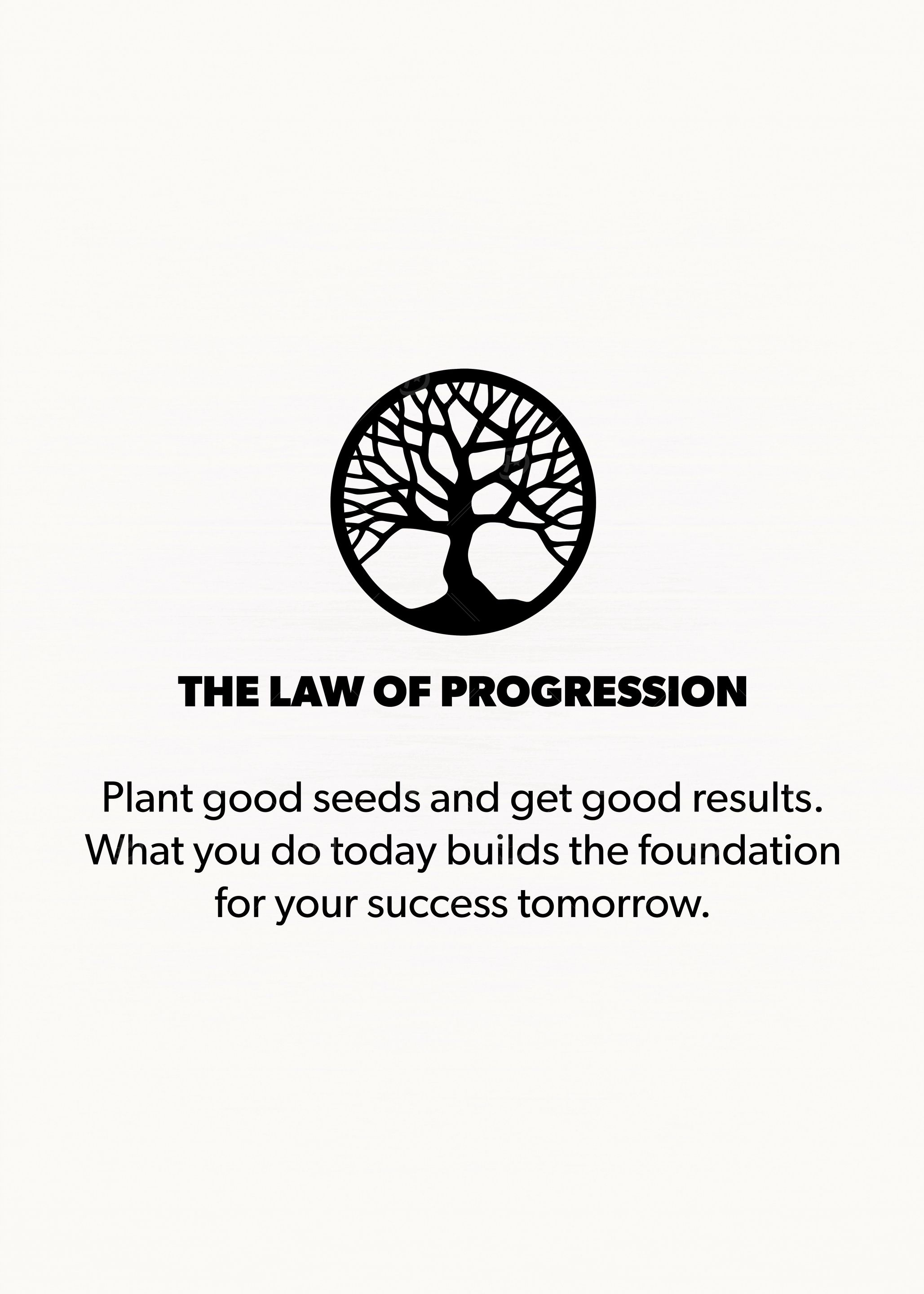 Law of Progression