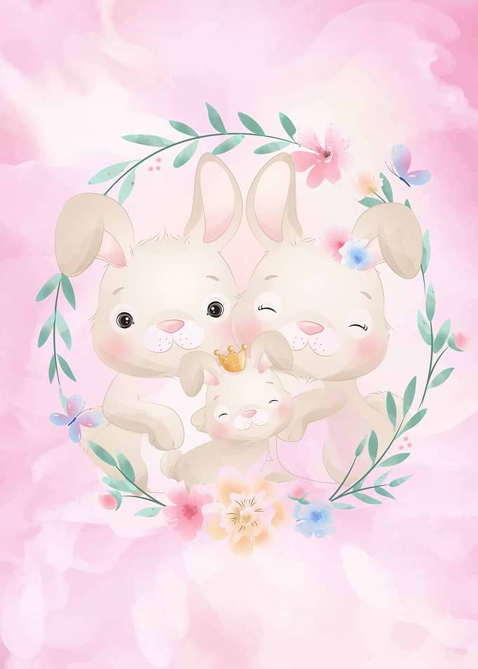 sweet cute bunny Girl