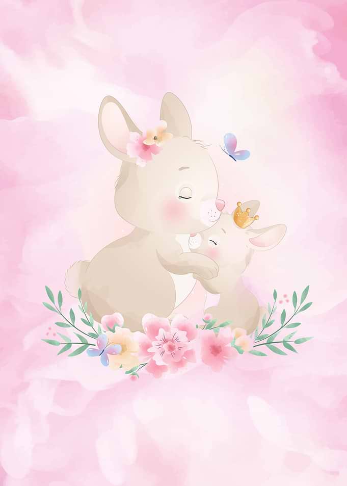 sweet cute bunny Girl