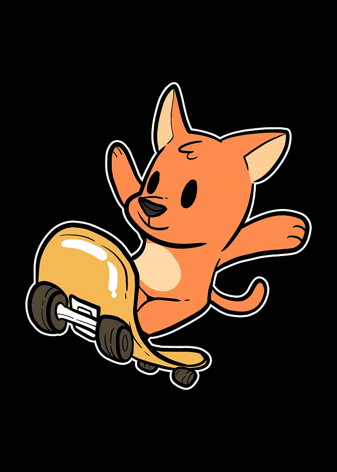 Dog Skateboard