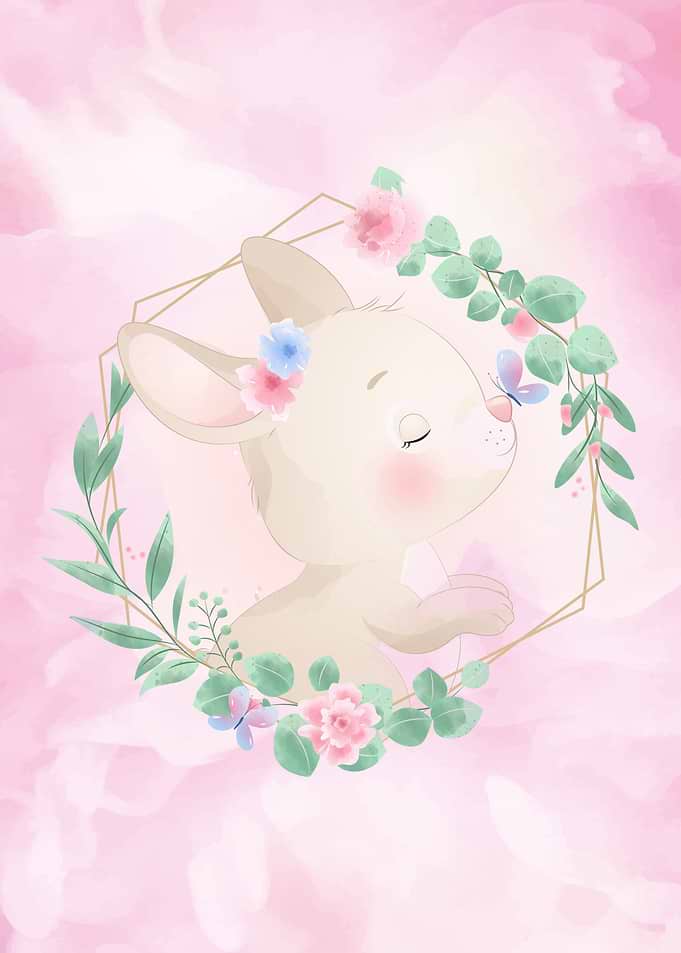 sweet cute bunny Girl