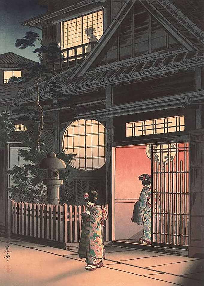 Teahouse at Night Otsuya