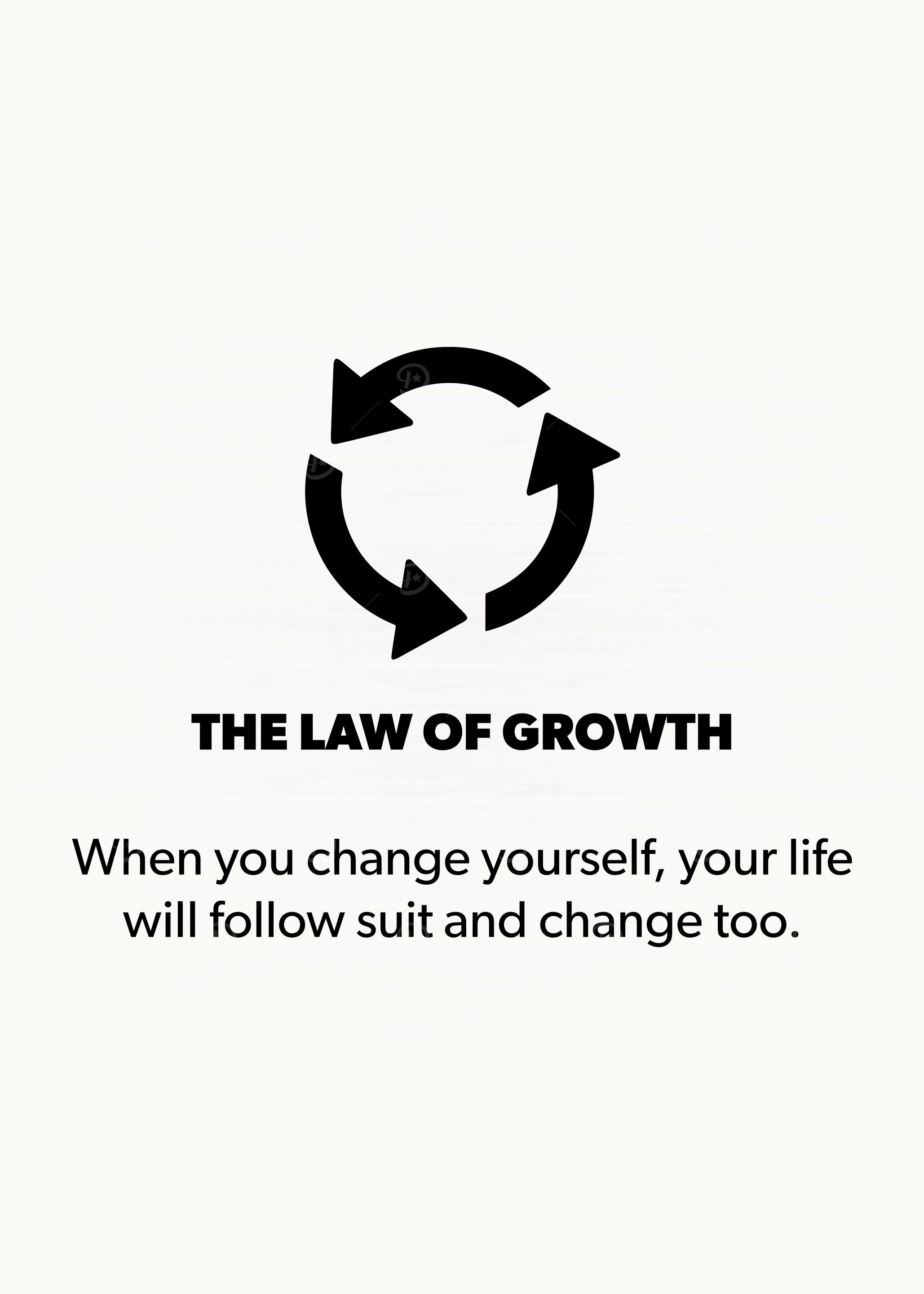 Law of Growth