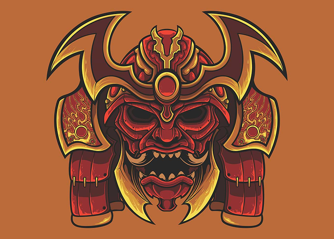 Knight Samurai Mask