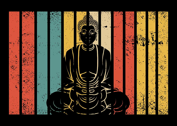 Retro Buddha Buddhism