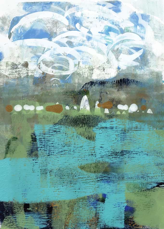 Abstract landscape