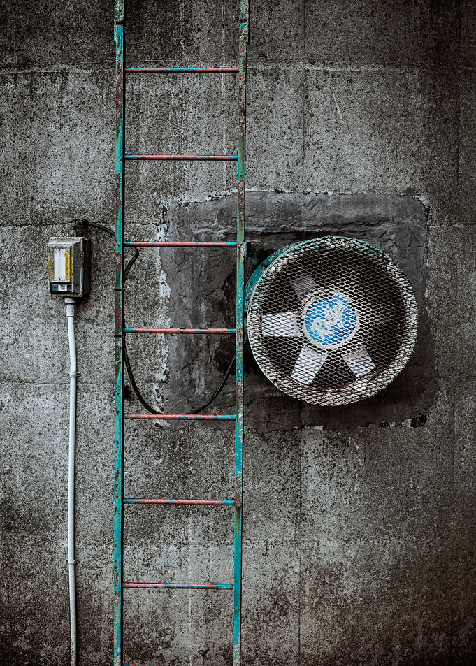 Silo exhaust fan
