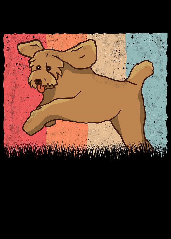 Labradoodle Retro