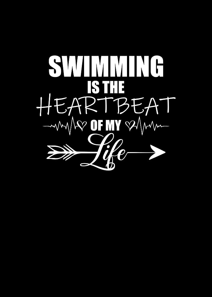 Swimming is the heartbeat