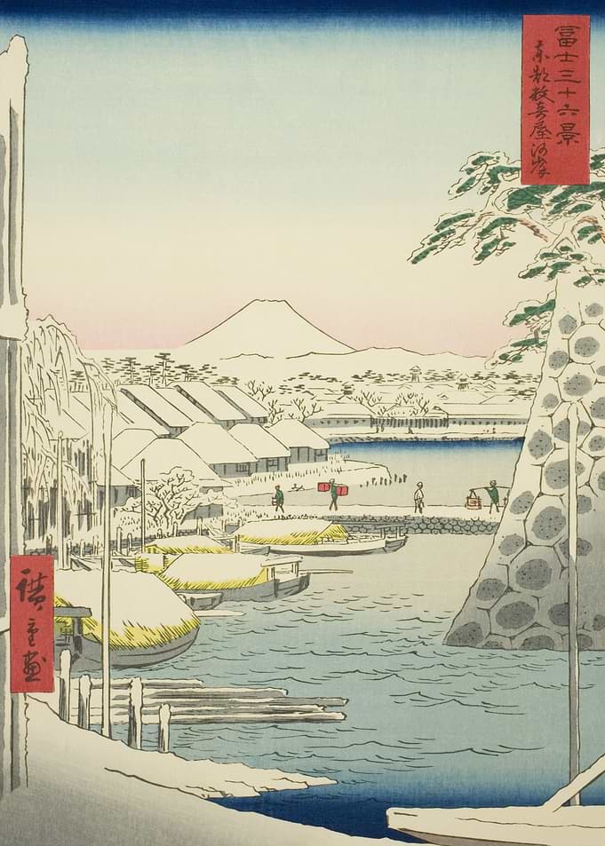 Fuji And Sukiya Riverbank