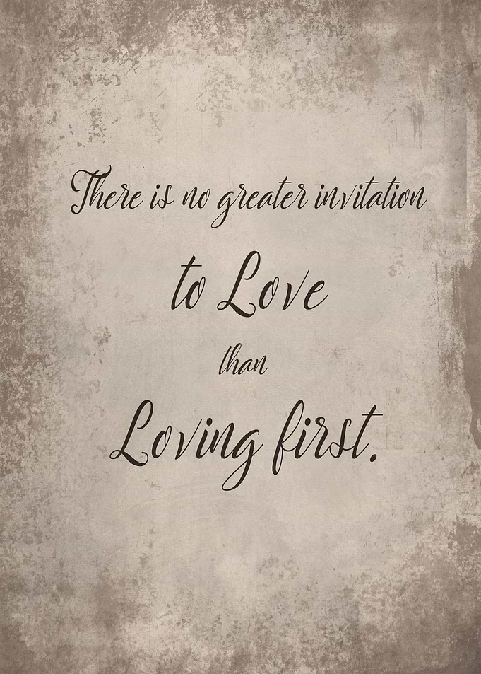 Loving first
