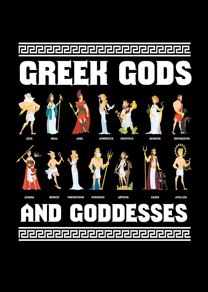 Greek Gods And Goddesses