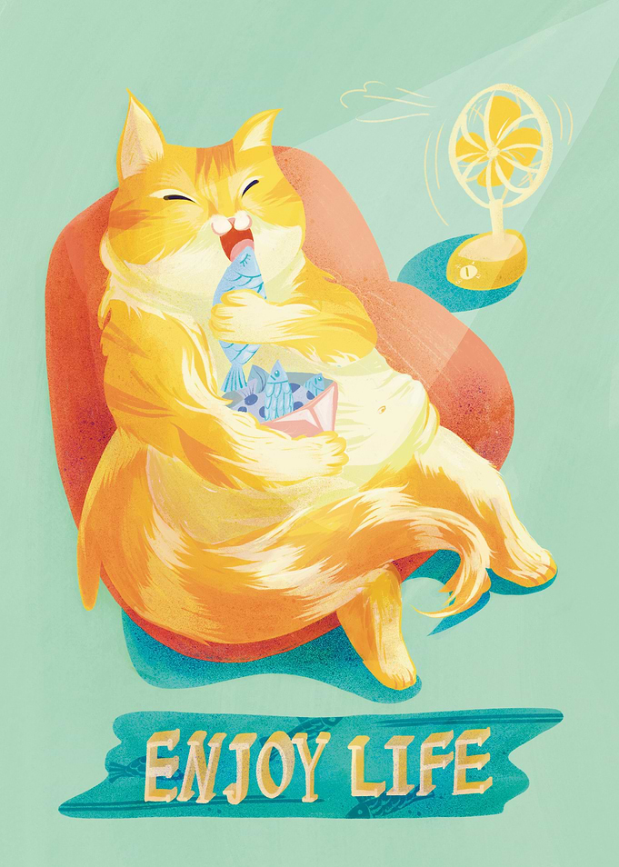 Cat in Sofa